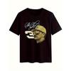 European Sizes Dale Earnhardt No 3 Signature Racing T-Shirt , Machine Washable Regular Fit Shirt Featuring Dale'S Portrait