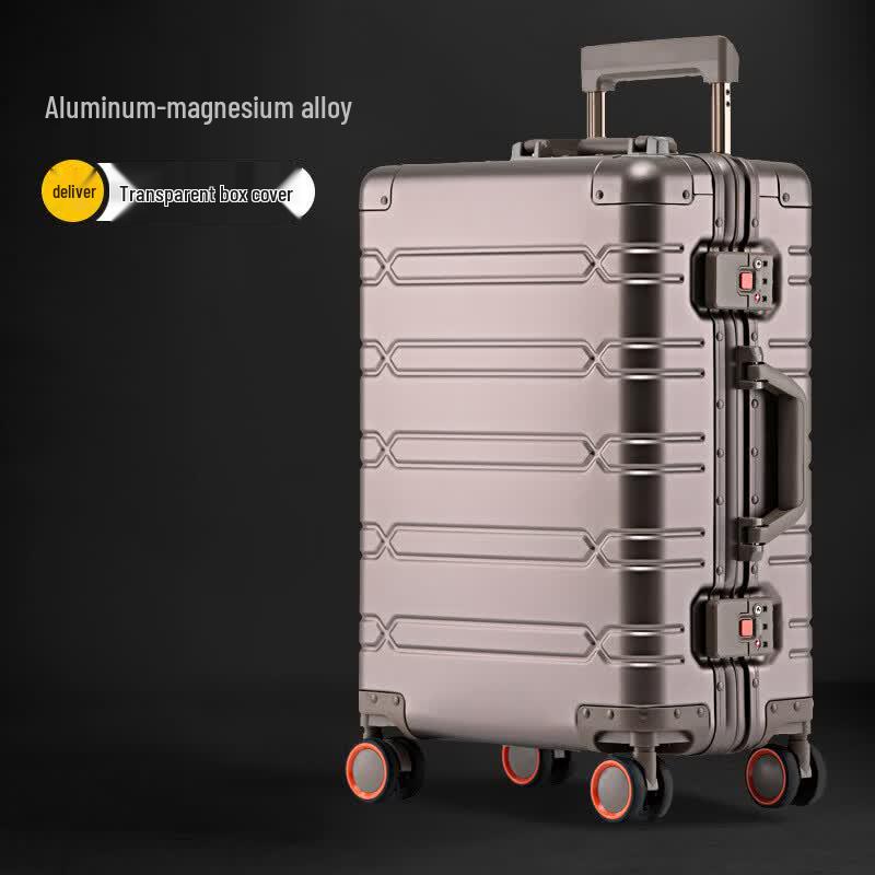 OKD Aluminum-Magnesium Alloy 24-inch Travel Luggage