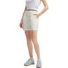 Fila White Series Comfortable Versatile Cool Feeling Logo Design Breathable Loose Mid Waist Three Quarter Casual Shorts Women Shorts F11W523803F-WT