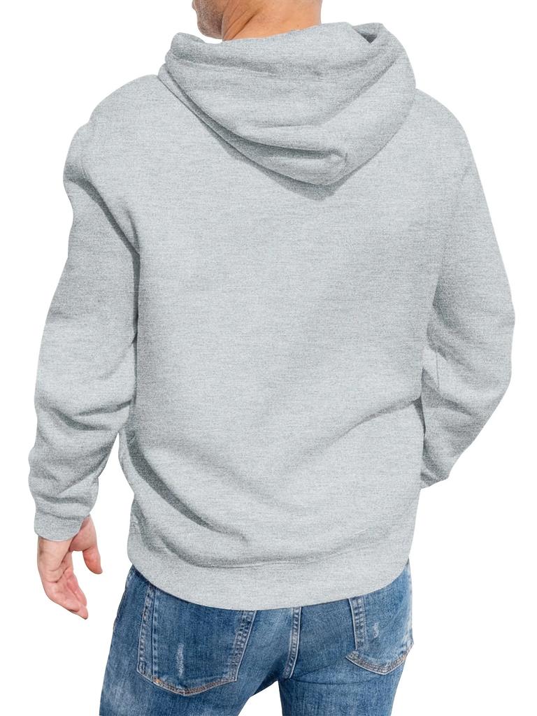 Paris bedruckter Hoodie für Herren für lässigen Herbst und Winter, minimalistischer Hoodie, neuer Frühlings- und Herbst-Hoodie