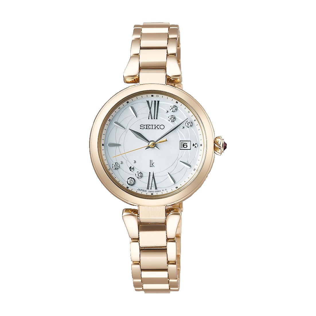

Watch Rukia Grow edenworks Collaboration Limited Model 2nd Edition SSQW084 Lady Gold [Seiko Watch] Women s