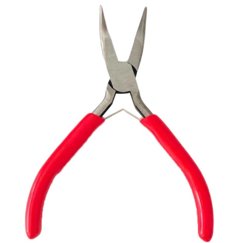 Essential Tools for Jewelry Making Nylon Nose Pliers Needle/Flat/Bent Nose Pliers Versatile Bail Making Pliers Ornament