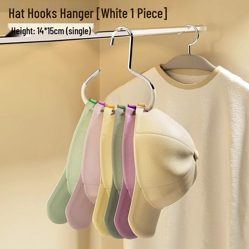 

Non-Slip Stainless Steel Ring Hanger for Hats and Scarves - Multifunctional Household Storage Solution
