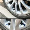 Bouchons De Valve De Pneu De Roue De Voiture En Alliage D'aluminium, Couvercles De Tige De Jante De Pneu, Étanche À La Poussière D'air Pour Automob