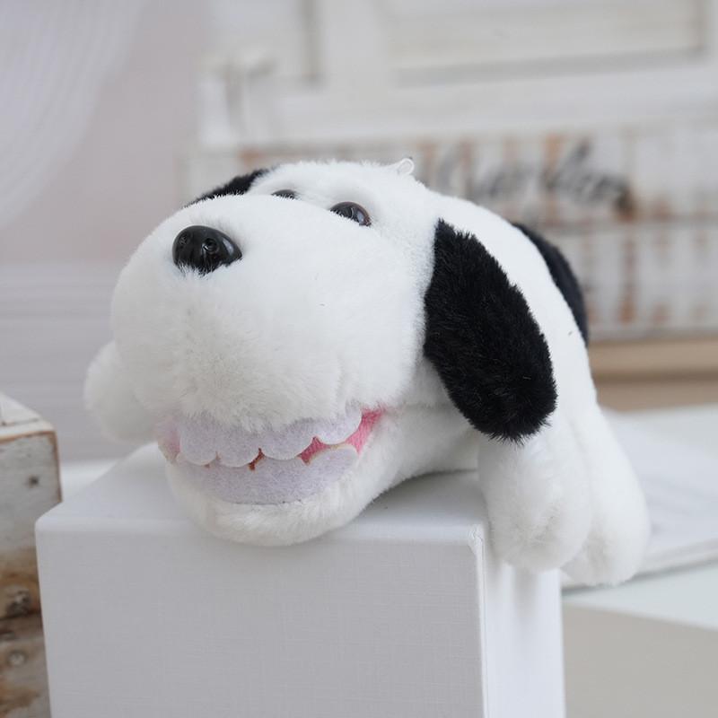 Puppy Wagging Tail Soft Plush Toy Pp Cotton Puppy Keychain For Room Kids