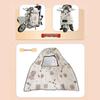 WEZHO Electric Scooter Parent-Child Winter Windproof Quilt with Handlebar Covers