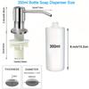 Soap Dispenser for Kitchen Sink Built In Kichen Sink Soap Dispenser Extension Tube Kit Or Bottle