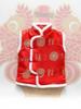Children's New Year Tang Suit Vest, Kindergarten Cotton Vest, Festive Chinese Style Red Outfit for New Year Celebrations