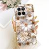 For Honor X8B X8C X8A Phone Case Daisy Flower Butterfly Bow Pattern Girly Casing Soft Liquid Silicone Shockproof Back Cover