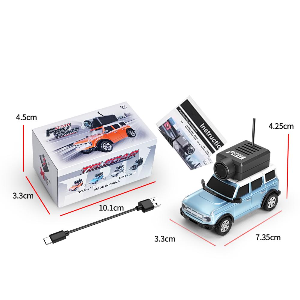 

Радиоуправляемые машинки WLtoys 1:64 Мини 6405 HD Камера Гоночный Автомобиль 120° Широкий Угол 2.4G 720P Двойное Управление
