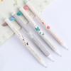 1PCS Leaf Push Gel Pens Office Supplies Pen Materials Stationery Kawaii School Cute Stationery Student Education Supplies