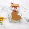 100pcs Hanging Heart Shaped Paper Tags DIY Love Heart Shape Paper Card  Birthday Party