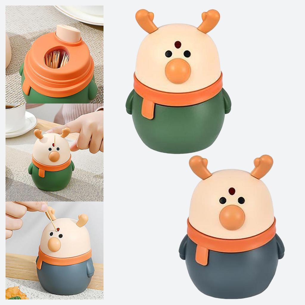 Cartoon Deer Shape Portable Push Type ,Storage Box Container for Hotels