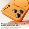 Luxury Original Hard PC For Magsafe Case For iPhone 17 Air 16 15 Pro Max Fundas TPU Magnetic Wireless Phone Cover iPhone 17 Pro