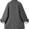 Luxus Grauer Schwarzer Blazer Marke Damen Blazer Frühling Herbst Spitze Patchwork Langarm Anzug Design Büro Dame Blazer Mantel Neu