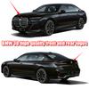For BMW E46 82mm Hood F10 74mm Trunk Emblem 7Pcs Full Black Carbon Fiber Badge Set E90 68mm Wheel F30 Steering G20 X5 M4 Auto