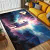 Unicorn Sky Living Room Nonslip Area Rug Soft Carpet For Bedroom Game Playroom Sofa Office Home Decor Doormat Christmas Gift C929689