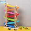Seven-Layer Wooden Rainbow Stacking Tower - Early Education Toy for Infants