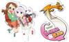 Miss Kobayashi's Dragon Maid S Acrylic Stand Kanna Riko Official Merchandise