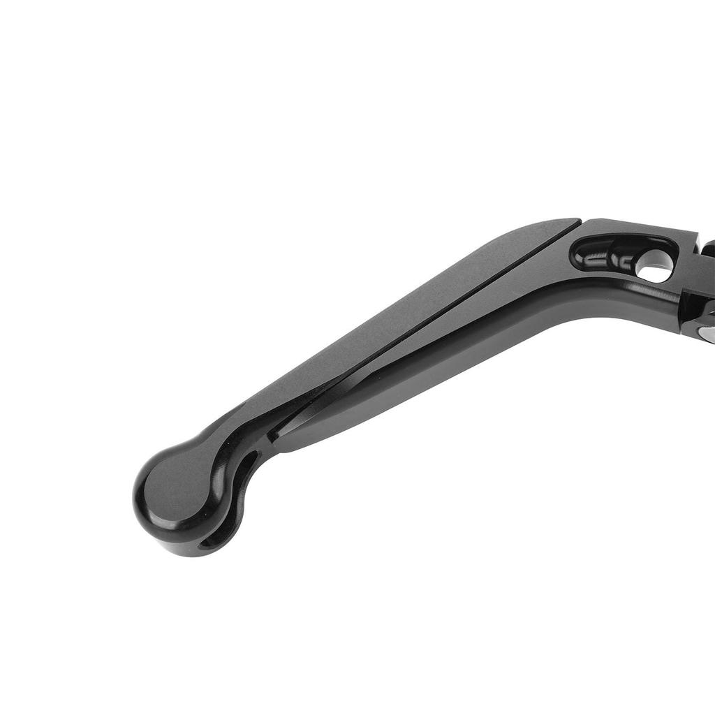 Folding Brake Handle, Anodized Finish T6063 CNC Aluminum Angle Adjustable Folding Brake Lever Rigid Shock Resistant DAX125 ST125 (Black)