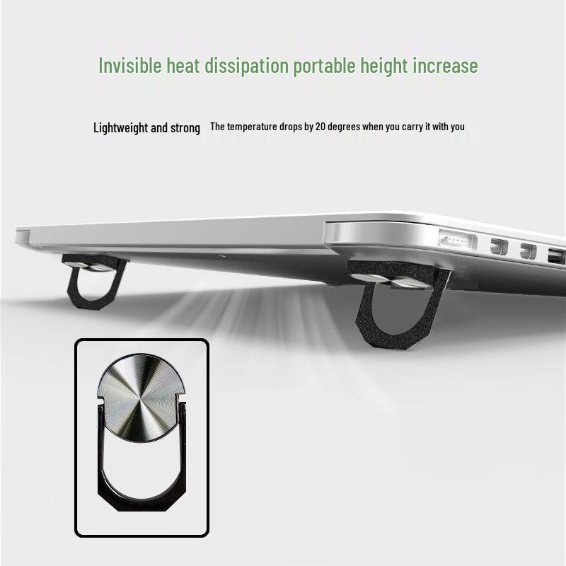 

Foldable Metal Laptop Heat Dissipation Stand - Portable and Anti-Collapse Bracket Notebook Stand