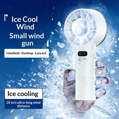 High-speed Handheld Fan, Refrigeration 100-speed Mini Usb Charging Portable Outdoor Fan