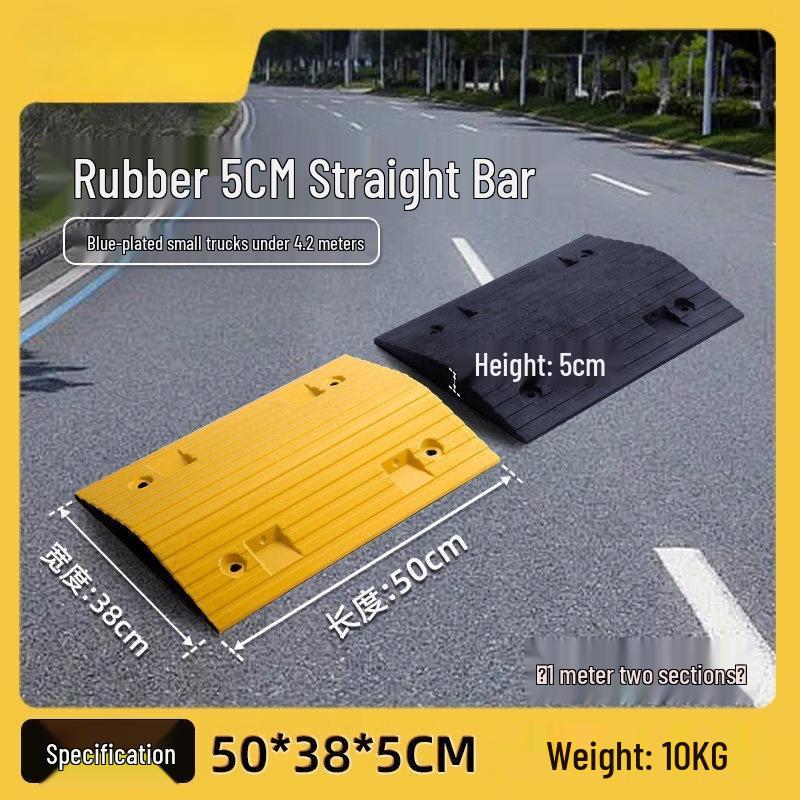 Reflective Rubber Speed Bump