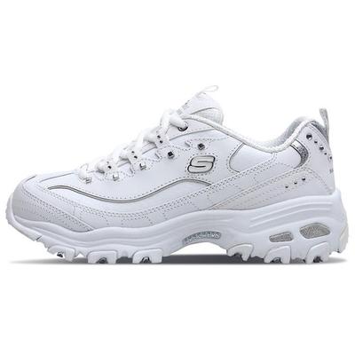 DLites 1.0 Scarpe da Ginnastica Panda Tendenza Sportiva Retro Versatili Suola Spessa Rialzanti Basse Scarpe Casual Donna sneakers Argento Bianco 11979-WSL