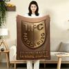 1PC 1 Fc Magdeburg Patterned Flannel Blanket Suitable For All Seasons For Home Decor Warmth And Comfort Gifts Holiday Present