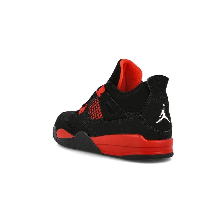 Jordan Air Jordan 4 'Red Thunder And Lightning Antiscivolo Ammortizzazione Resistente all'Abrasione Traspirante BQ7669-016