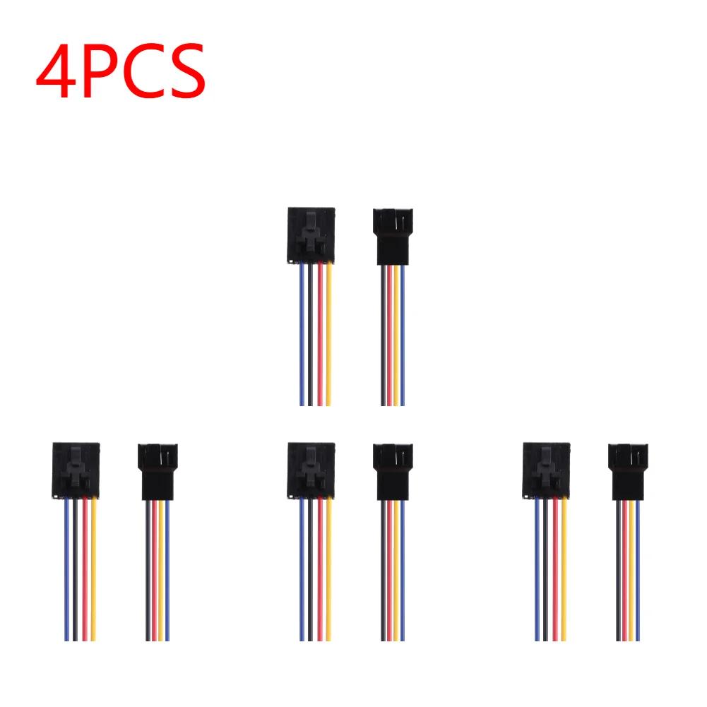 20-1PCS 5Pin to 4Pin Cooling Fan Connector Adapter Converter Extension Cable Wire Cord for Dell PC Laptop