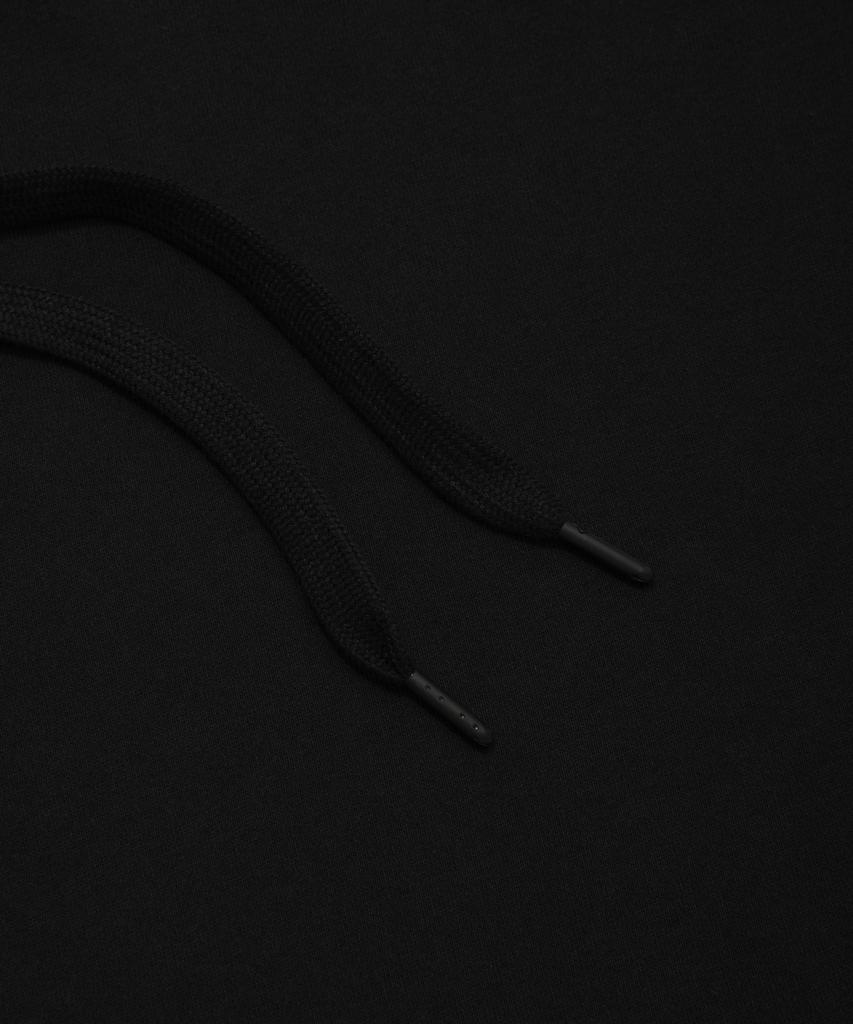 C Logo Hoodie Black