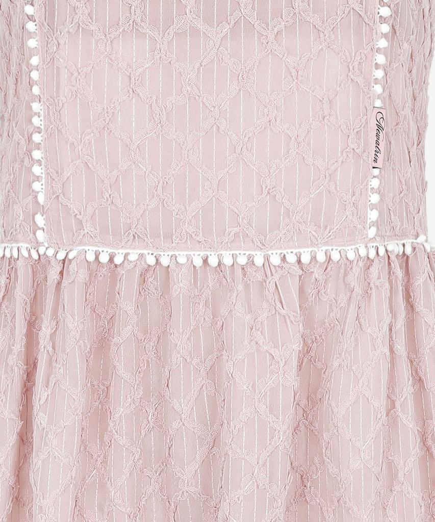 NEWALRIN Tutu Frill Lace Sleeveless Dress(3Colors)