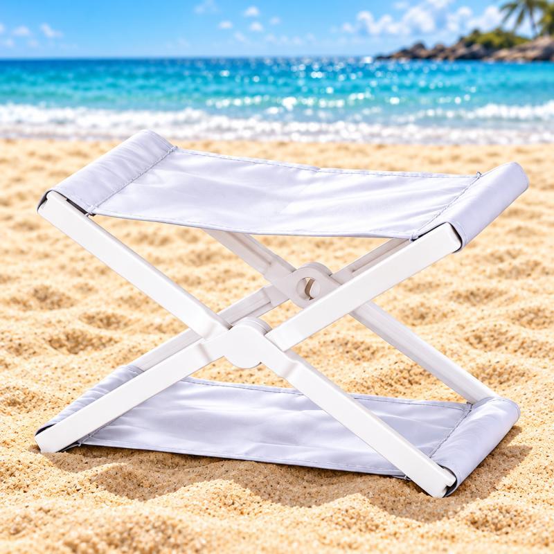 Foldable Beach Pillow, Portable Lightweight Headrest for Sunbathing, Camping, Picnics, Outdoor Lounging and Travel