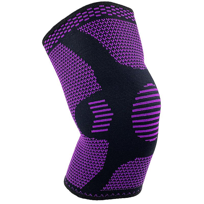 Meniscus Multi-color Knitted Sports Knee Pads Running Basketball Shock Absorption Protection Knee Joint Injury Prevention Outdoor Protective Gear