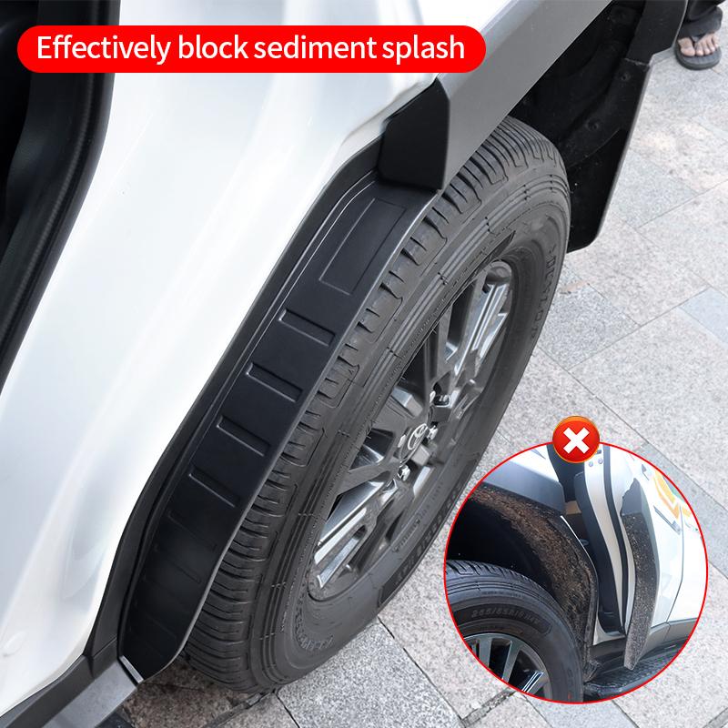 For 2024-2025 Lexus GX550 Rear Wheel Fender Lining 550h Exterior Upgraded Modification Protective Plate Accessories Tuning