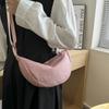 Niche Casual Men's and Women's Nylon Dumpling Bag Student Shoulder Bag Versatile Fashion New Trendy Leisure Bag