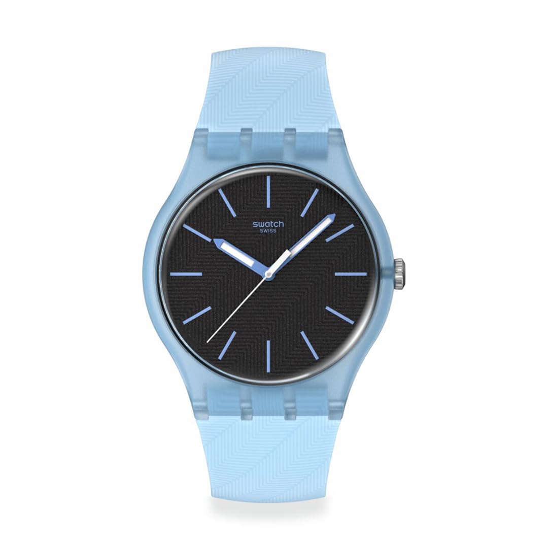 Swatch BLUE MOVES SO29L101 Синие наручные часы, синий