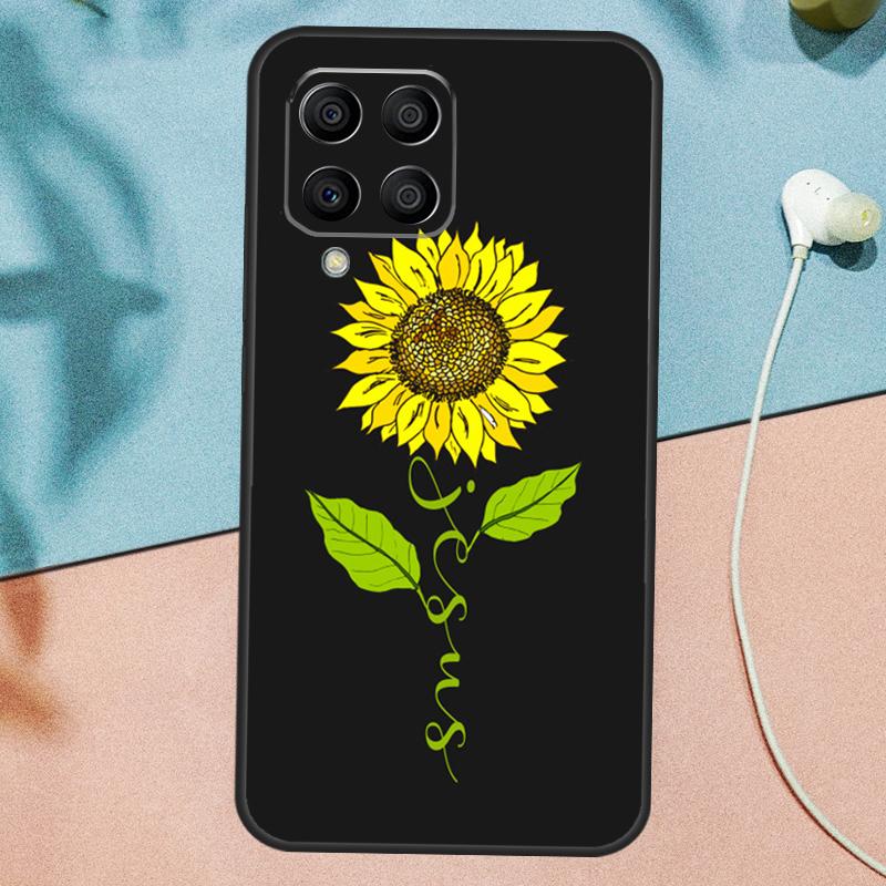 

Sunflower Jesus Christ Case For Samsung Galaxy M31 M11 M21 M14 M34 M54 M12 M32 M52 M15 M13 M16 M36 M56 M53 M35 M55 Samsung M12