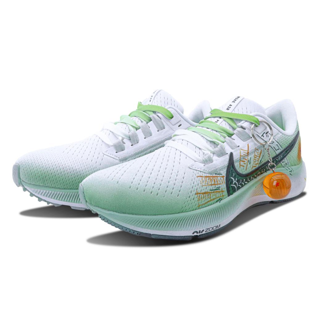Nike Pegasus 38 Slip Resistant Abrasion Resistant Low top Casual Running Shoes Men's Green CW7356-100(Team147-)