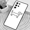 Dachshund Sausage Art Phone Case for Samsung Galaxy Note 10 Pro S26 Ultra S23 S24 FE S25 S21 S22 PLUS Shockproof Cove