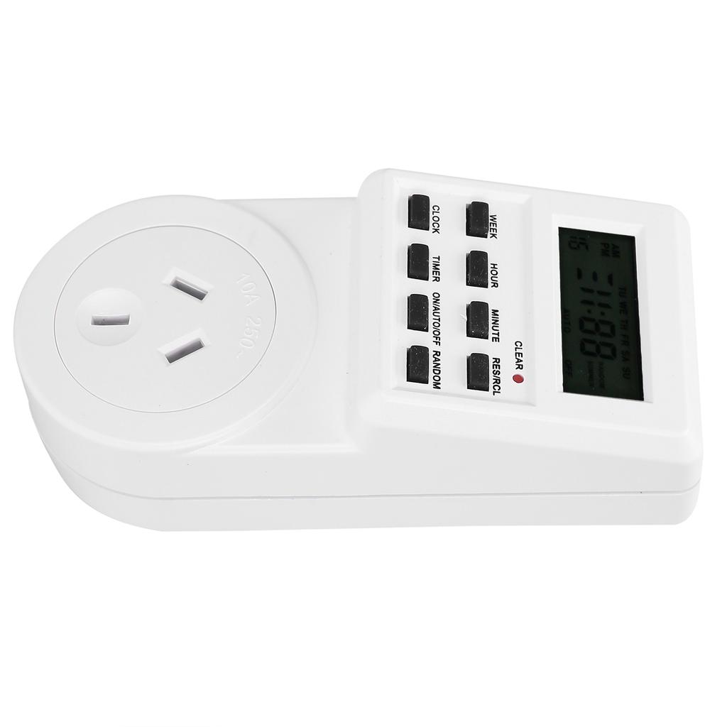 Timer Switch Plug Intelligent Programmable Outlet Timer Socket for Electrical Appliance
