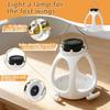 LED Light Solar-powered Bird Feeder Creative Bird Feeding Station  Bird Supplies