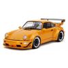 Kyosho Jada Toys PINK SLIP Series 1/18 2016 Porsche RWB Hibiki Body Kit Yellow JADA36383