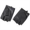 Echtes Leder Herren Halbfinger Fahren Radfahren Rutschfest Belüftung Fingerlos Fitnessstudio FitnessS Lammleder Outdoor Sport Handschuhe