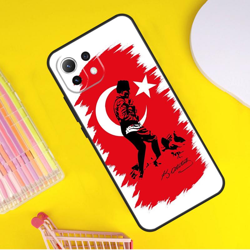 Mustafa Kemal Ataturk Cover For Xiaomi 13 14 Ultra 11T 12T 13T 14T Pro POCO X7 Pro X3 X5 F3 F5 F6 M6 X6 Pro Case