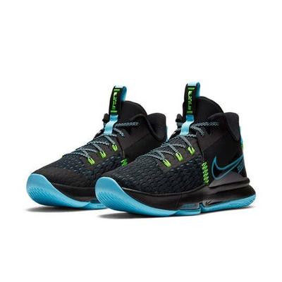 LeBron Witness 5 EP שחור כחול בהיר זעם CQ9381-004