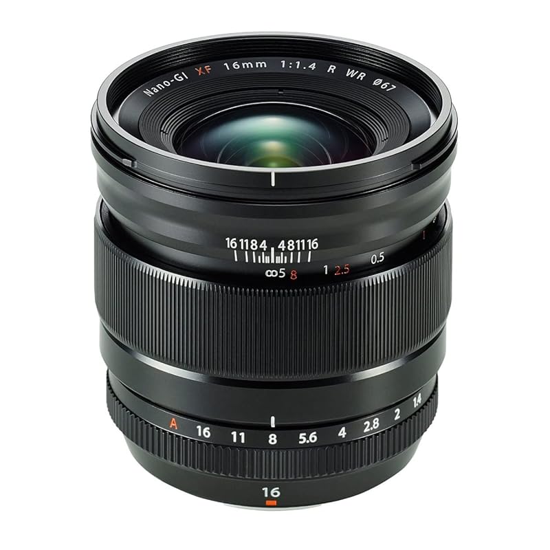 

FUJIFILM X interchangeable lenses Fujinon single focus ultra wide angle Large diameter 16mm F1.4 Dustproof, splashproof and low temperature resistant
