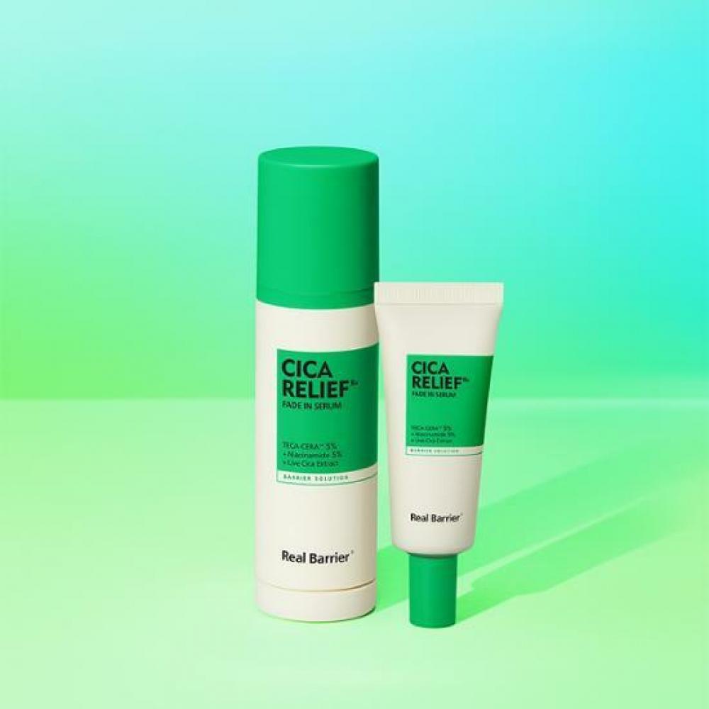 

Real Barrier Real Barrier Cica Relief RX Fade in Serum 50 мл Специальный + 20 мл в подарок