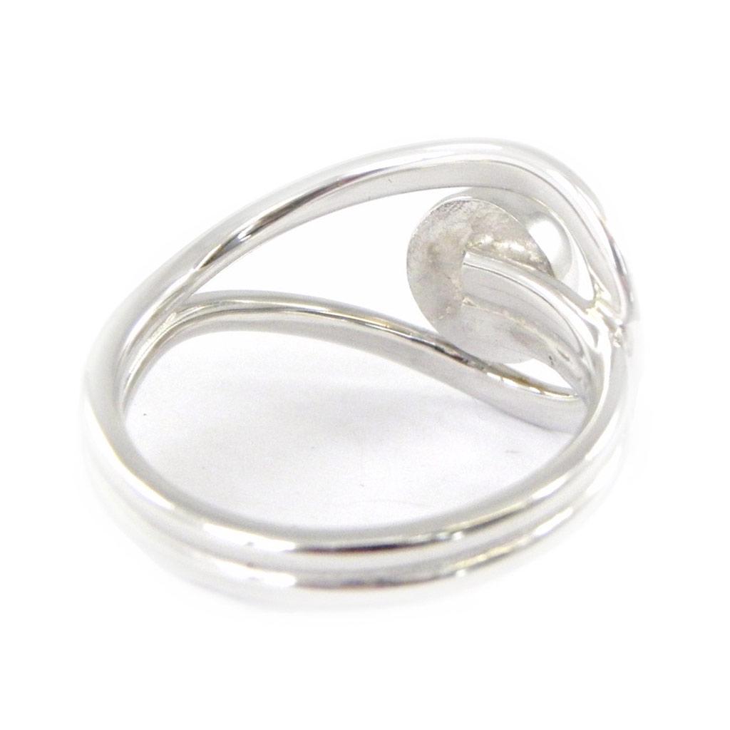 Silverring 'Choreography' Silverfärgad (rhodiumpläterad) - 15 mm